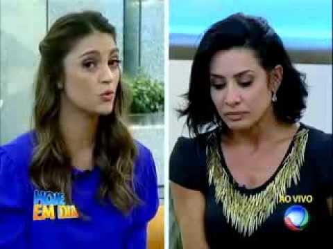 Scheila Carvalho descobre traição de seu marido - Hoje em dia 14/08/2013