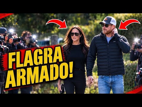 🔥 MEGHAN E HARRY MONTAM CIRCO MIDIÁTICO EM PRIMEIRA APARIÇÃO ENSAIADA