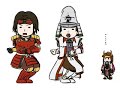【手書きMAD】戦国無双で男女（完成）【BLGL要素有】