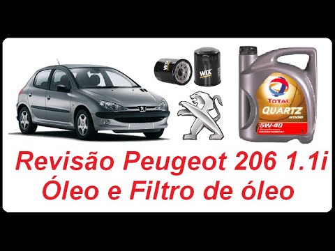 How to change oil – Peugeot 206