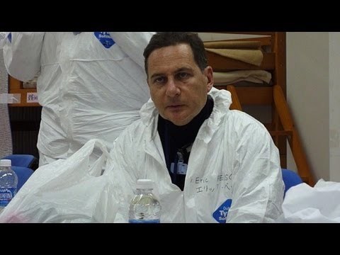 Scene di desolazione a Fukushima