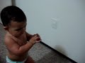 Cabecinha Jr. aprendendo a andar