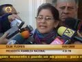 Declaraciones de Cilia Flores con Ud. lo vio