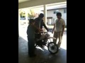 Angel boi in dirtbike