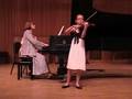 Serena, 9yr old violinist, performs Bartok