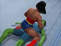 Wonder Woman vs She Hulk - Fight 1