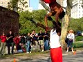NY28:Street Performance in Battery Park