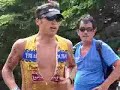 Norman Stadler heads out onto the Queen K at the Ironman