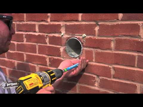 how to install an air vent in a wall