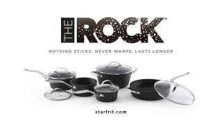 THE ROCK™ by Starfrit Diamond 10-Piece Cookware Set