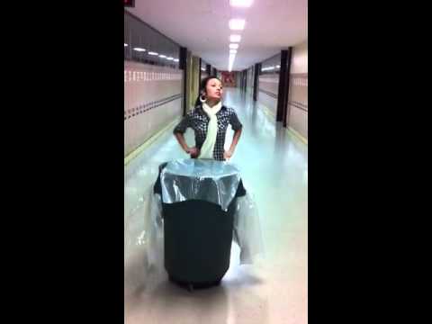 Accidente con el cubo