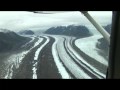 Chitina, Alaska to McCarthy flight on Wrangell Mountain Air