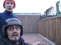 Riding on my trike. Been waiting for this for over a year. After breaking my back on a motorcycle, its the only way to get some handlebars back in my hands :o)