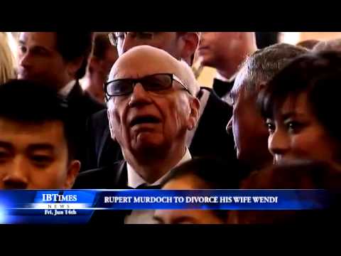 Rupert Murdoch - News Corp Chief Executive Rupert Murdoch has filed for divorce from his wife Wendi, the company confirmed on Thursday (June 13), just days before News Corp. ...