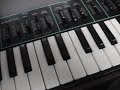 Yamaha CS01-II Synthesizer Demo