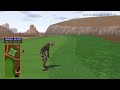 Golden Tee Great Shot on Monument Valley!