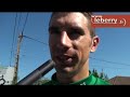 le coureur originaire de vierzon � l'arriv�e de l'�tape � ch�teauroux