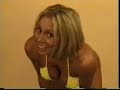 blond girls real wrestling - yellow bikini vs red bikini 2