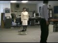Swan robot switches between two people with 
