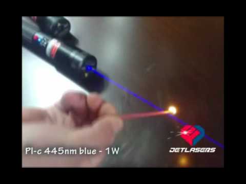 1w 445nm Blue Laser Pointers with Perfect Blue Lasers Beam