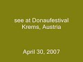 see this at donaufestival 2007: maurice de martin performing james tenneys 