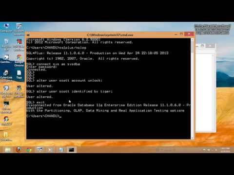 how to recover oracle password