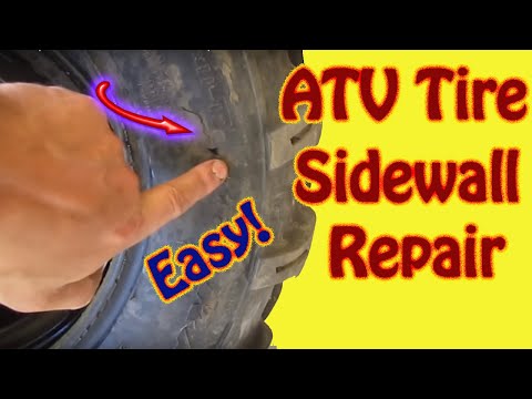 how to patch tire sidewall