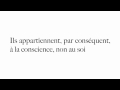 Connaissance De Soi