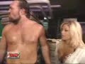 Kelly Kelly flirts with CM Punk backstage on ECW