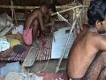 wool rug weaving