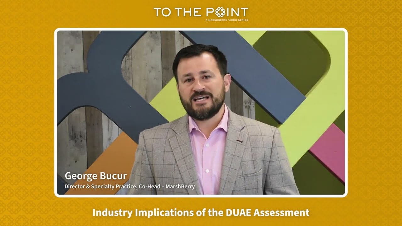 Thumbnail for To the Point: Industry Implications of the DUAE Assessment video
