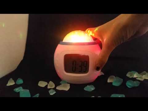 Süßer Kinderwecker mit Led Sternenhimmel