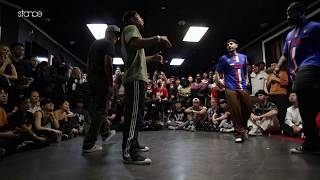 Armani & Sweepy vs  Prince & Poppin C – FREESTYLE SESSION 2018 POPPING TOP8