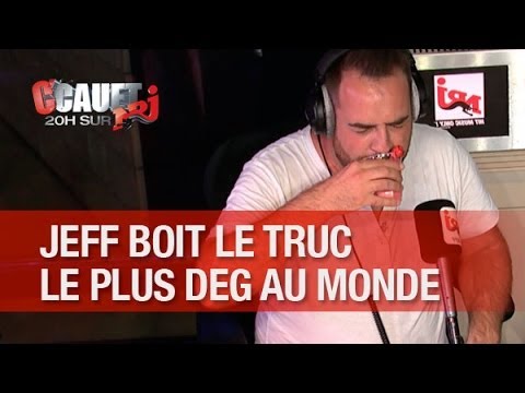 Jeff boit le smoothie le plus deg du monde ! - C'Cauet sur NRJ