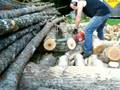 Processing firewood