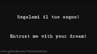 Italian Love Songs - Luciano Ligabue - Regalami Il Tuo Sogno (English Lyrics Translation)
