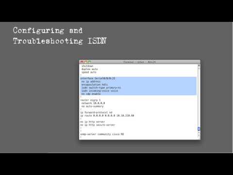 how to troubleshoot isdn line