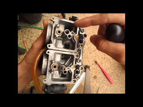 how to clean the carburetor on a kawasaki ninja 250r