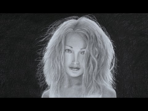 how to draw white hair