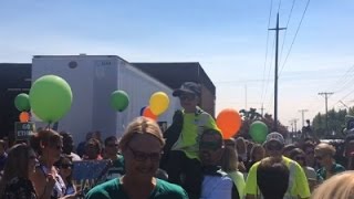 Wish granted: Six-year-old boy is garbage man for a day