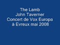 video r�alis�e � evreux en mai 2008 au cours d'un concert de l'ensemble vocal vox europa