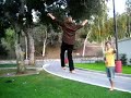 Slacklining at UCLA Slacklining at UCLA