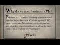 KPI Wiki