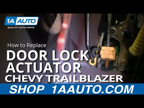How To Install Replace Broken Power Door Lock Front Chevy Trailblazer GMC Envoy 02-06 1AAuto.com