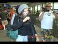 ' Nina Dobrev&Ian Somerhalder Depart LAX Together