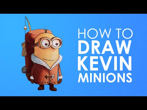 how to draw minions