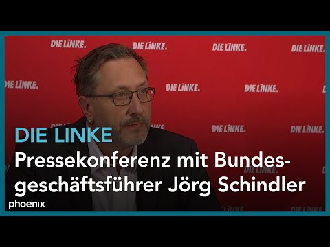 Jrg Schindler (Bundesgeschftsfhrer Die Linke) zu aktuellen politischen Themen