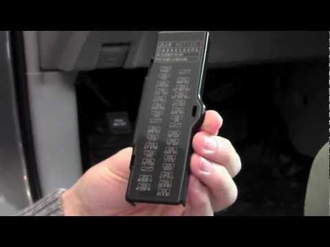 2012  toyota  highlander  fuses under dash  how to by toyota city minneapolis mn