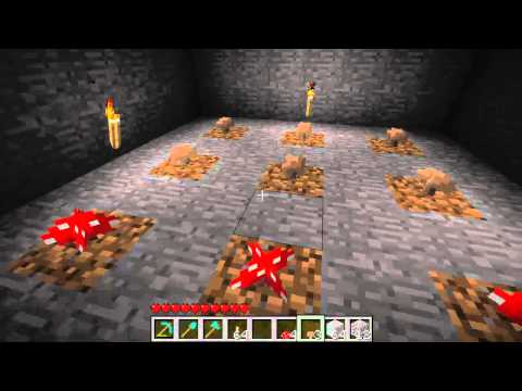 how to plant mushrooms in minecraft