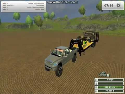 Farming Simulator Mods (Dodge Cummins Lifted, Kx 125, Hummer H1, DIY Quad)